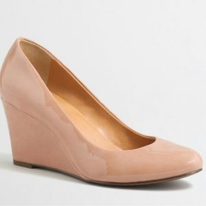 JCREW SYLVIA WEDGE SIZE 8